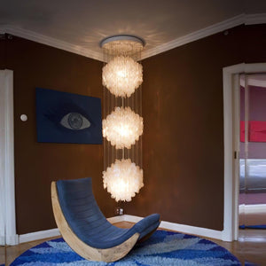 Shell Waterfall Chandelier