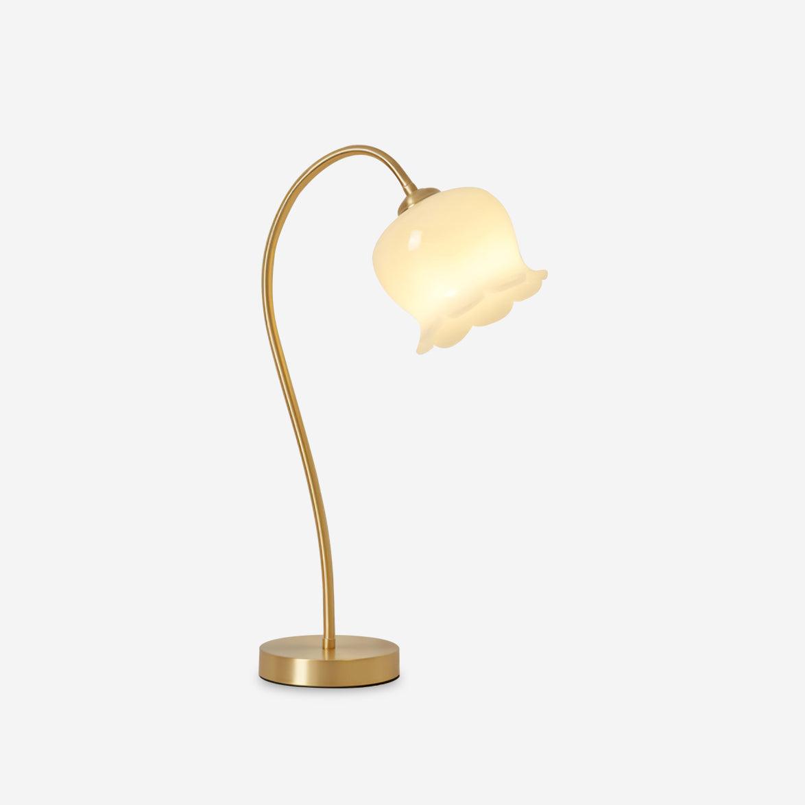 Siena Brass Table Lamp 5.9 - 20.4″ - Docos