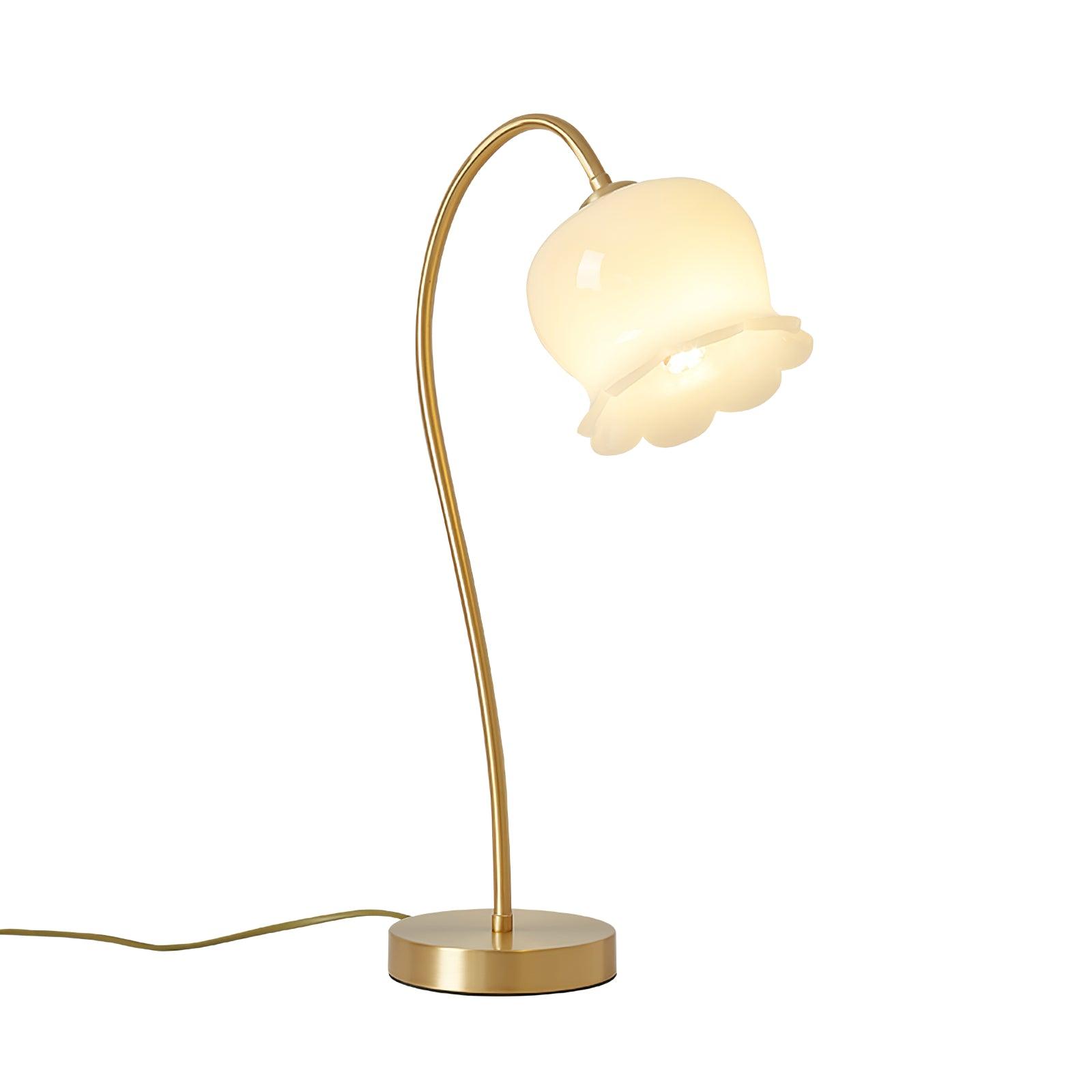 Siena Brass Table Lamp 5.9 - 20.4″ - Docos