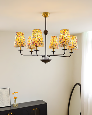 Siena Fabric Chandelier