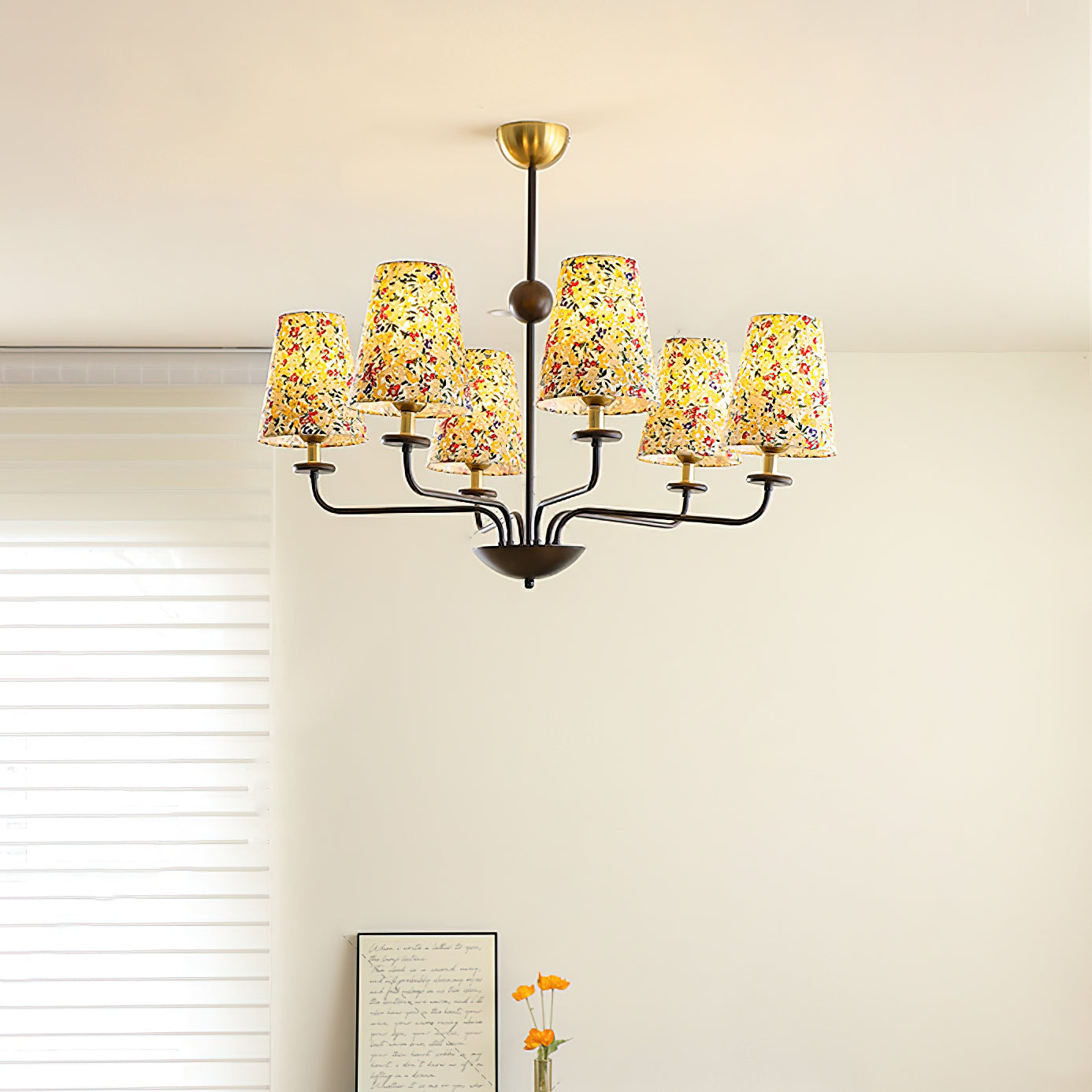 Siena Fabric Chandelier