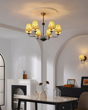 Siena Fabric Chandelier