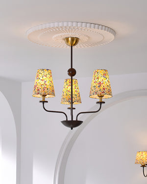 Siena Fabric Chandelier