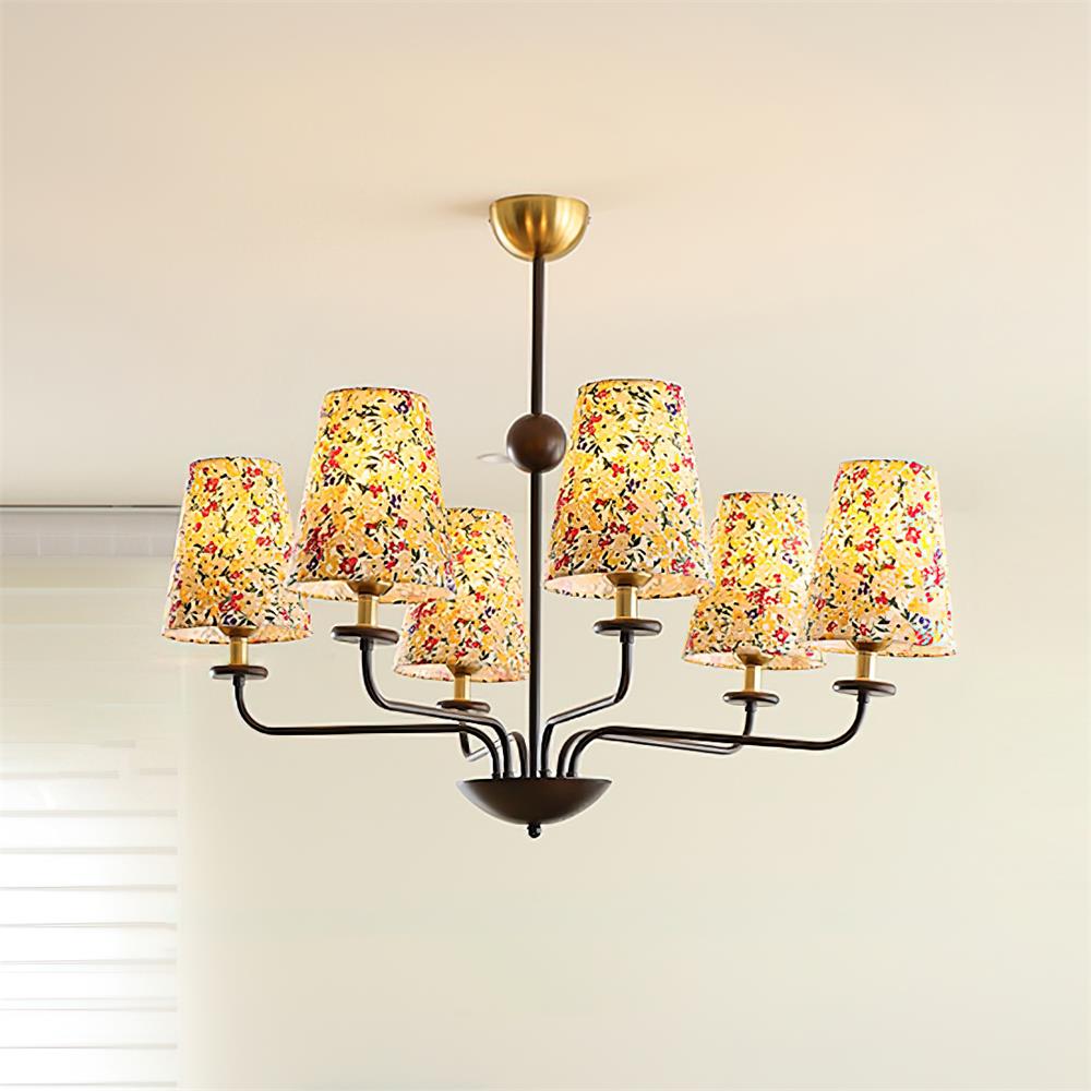 Siena Fabric Chandelier