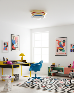 Sienna Wave Ceiling Lamp