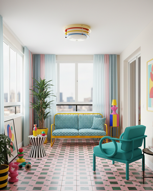 Sienna Wave Ceiling Lamp