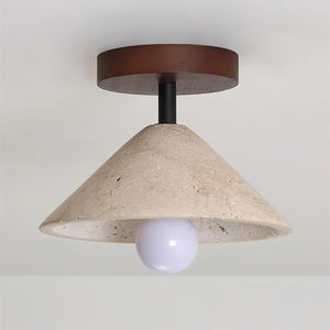 Sierra Travertine Ceiling Lamp