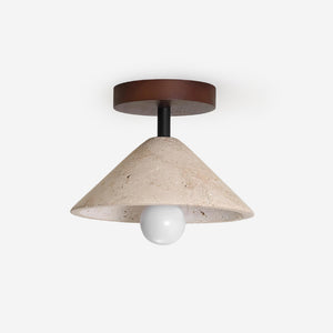 Sierra Travertine Ceiling Lamp