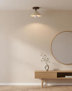 Sierra Travertine Ceiling Lamp