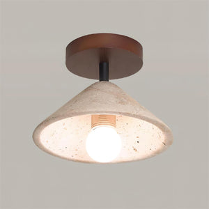 Sierra Travertine Ceiling Lamp