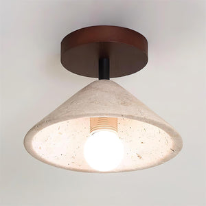 Sierra Travertine Ceiling Lamp