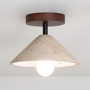 Sierra Travertine Ceiling Lamp