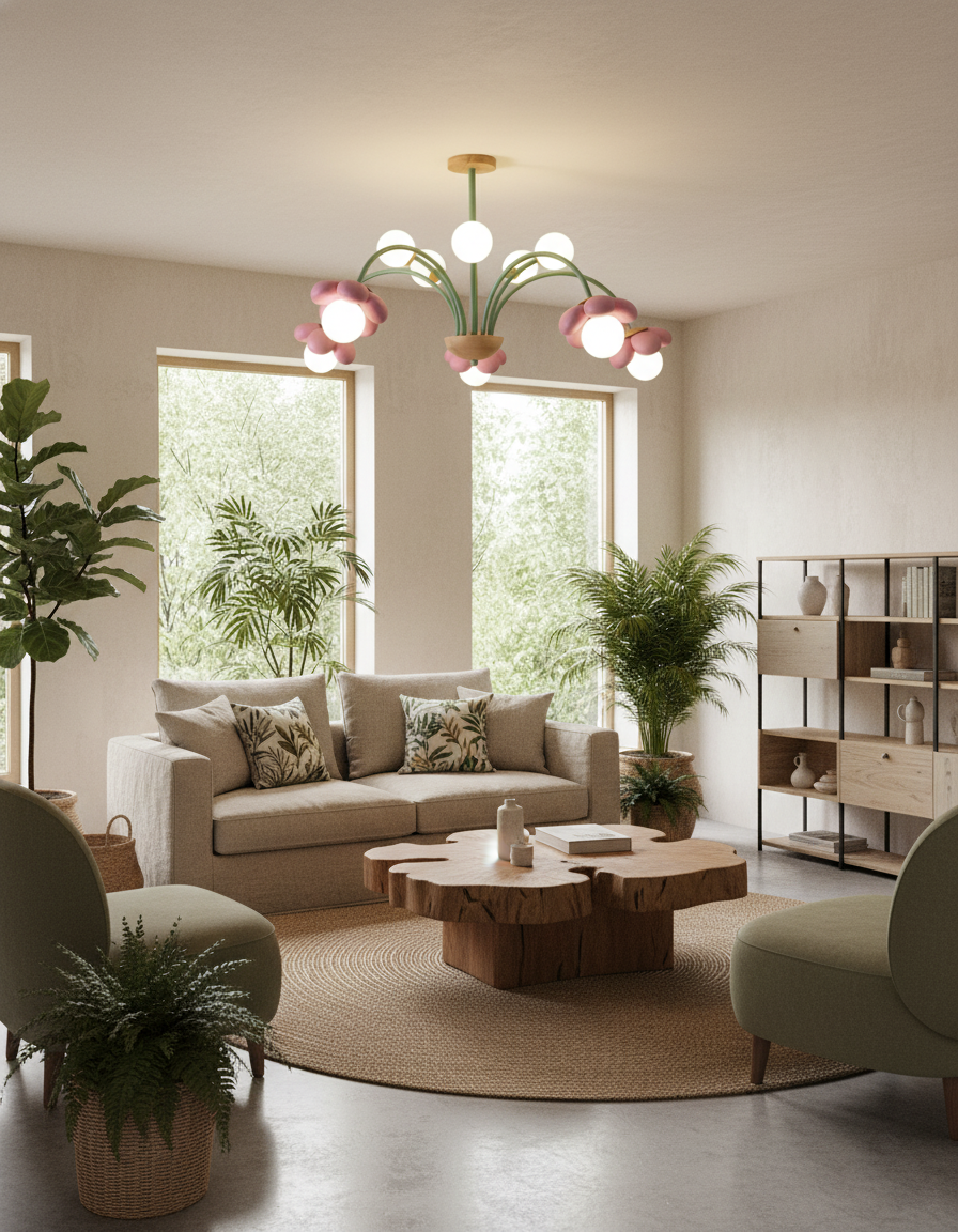 Sika Flower Chandelier