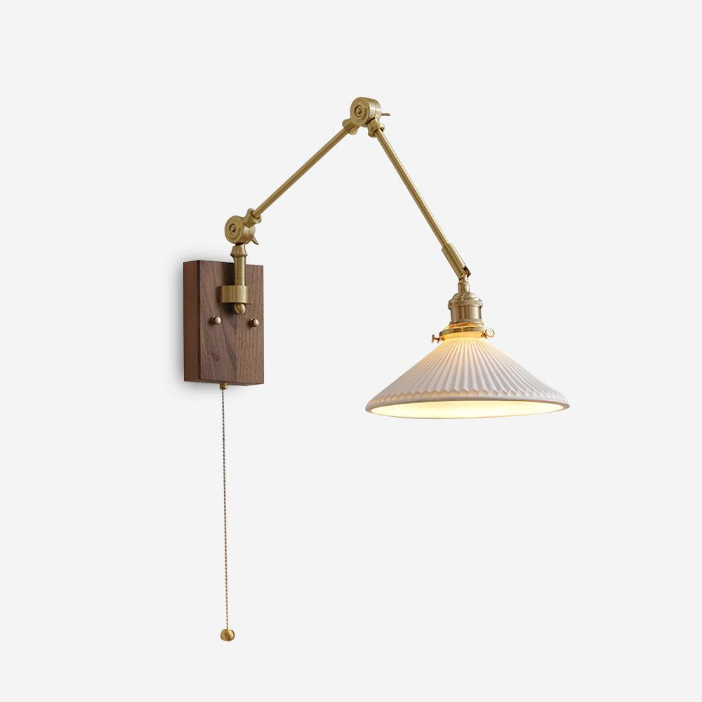 Silverton Swing Arm Wall Lamp 8.2″- 4.7″ - Docos