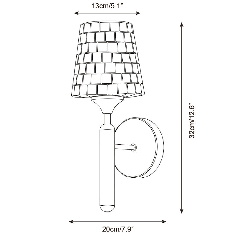 Silviora Applique murale — Plans de dimensions 1