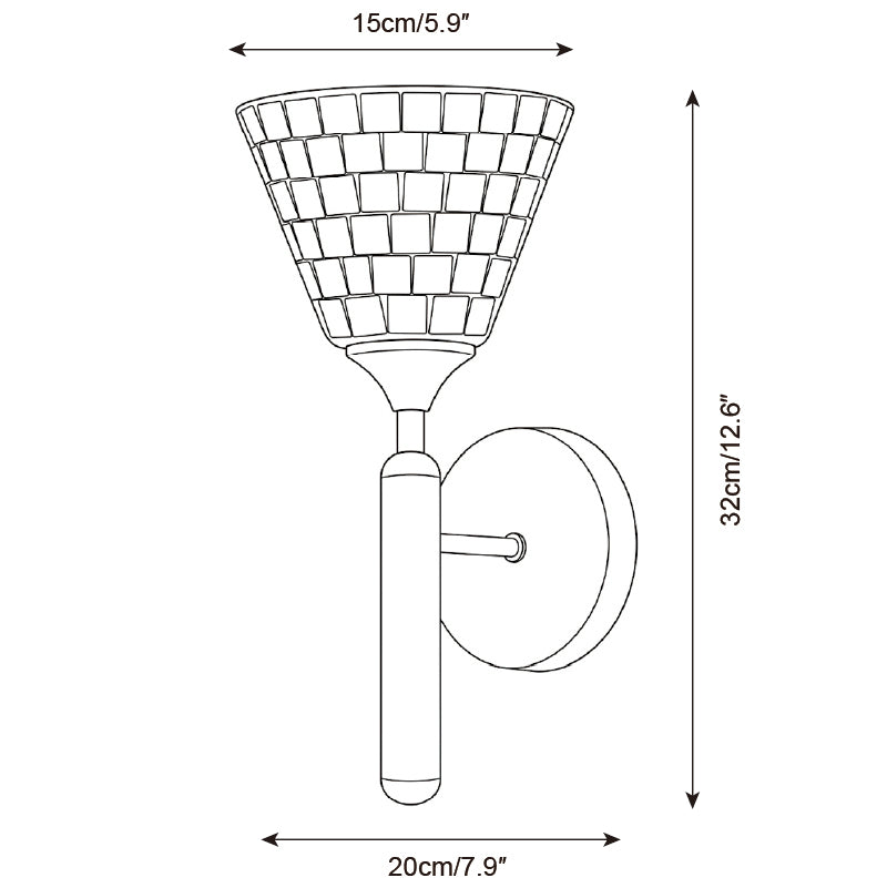 Silviora Applique murale — Plans de dimensions 3