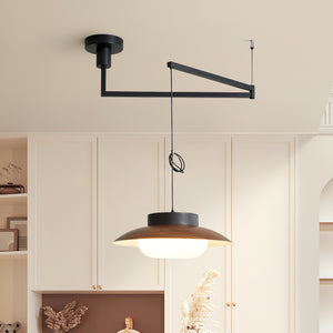 Sima Swing Arm Pendant Lamp
