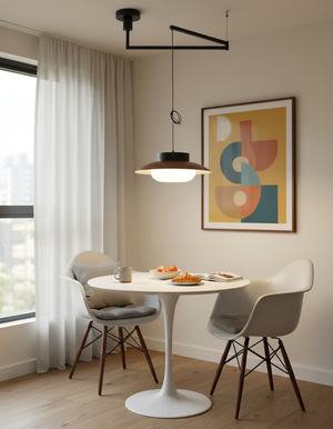 Sima Swing Arm Pendant Lamp