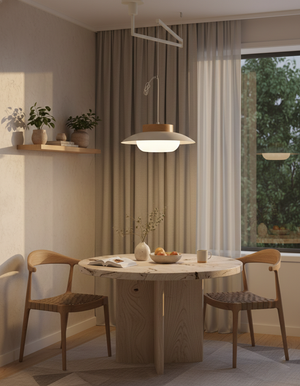 Sima Swing Arm Pendant Lamp