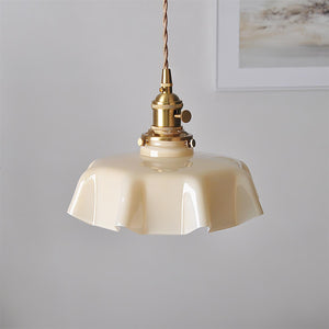 Skirted Ripple Pendant Lamp