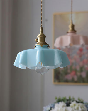Skirted Ripple Pendant Lamp