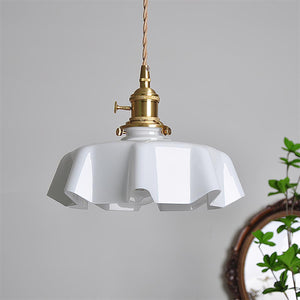 Skirted Ripple Pendant Lamp