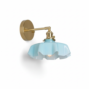 Skirted Ripple Wall Lamp