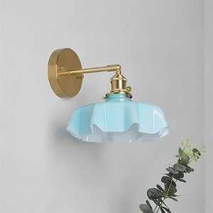 Skirted Ripple Wall Lamp