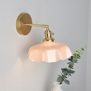 Skirted Ripple Wall Lamp