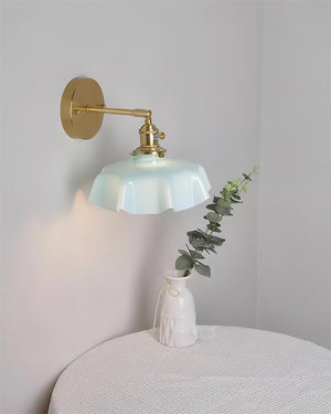 Skirted Ripple Wall Lamp