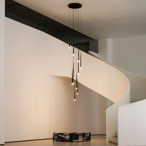 Slender Cone Chandelier