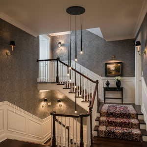 Slender Cone Chandelier