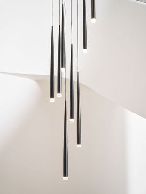 Slender Cone Chandelier