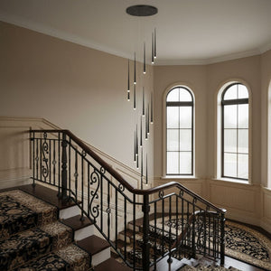 Slender Cone Chandelier