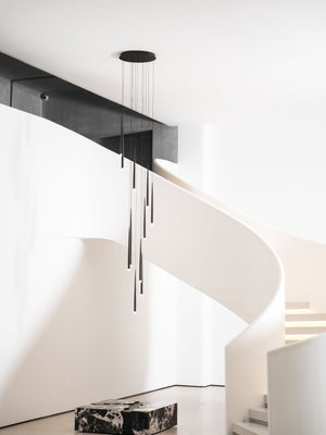Slender Cone Chandelier