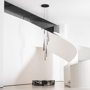 Slender Cone Chandelier