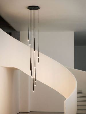 Slender Cone Chandelier