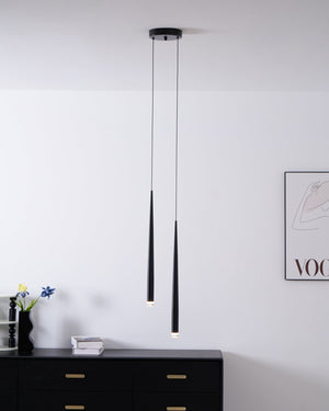 Slender Cone Chandelier