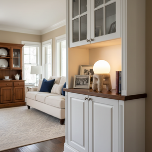 Small Stool Table Lamp