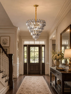 Smoke Gray Empire Chandelier