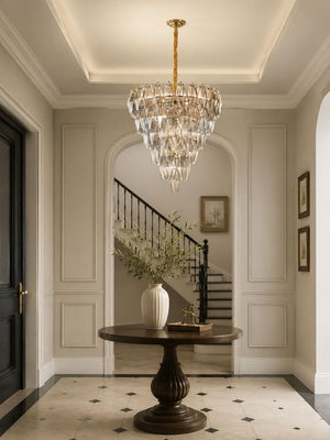 Smoke Gray Empire Chandelier