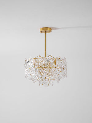 Snowflake Glass Chandelier
