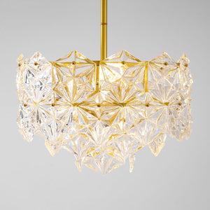 Snowflake Glass Chandelier