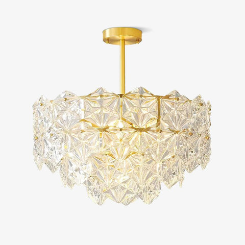 Snowflake Glass Kronleuchter
