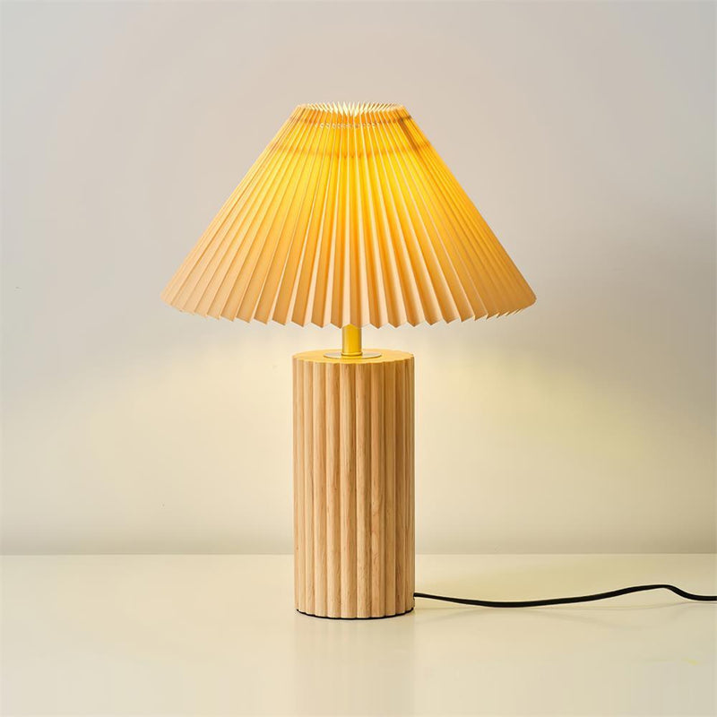 Solaire Pleated Table Lamp – detail 10