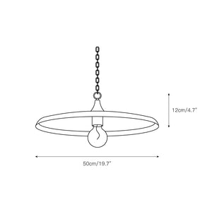 Solara Disc Pendelleuchte