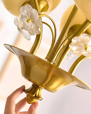 Solenne Petal Chandelier