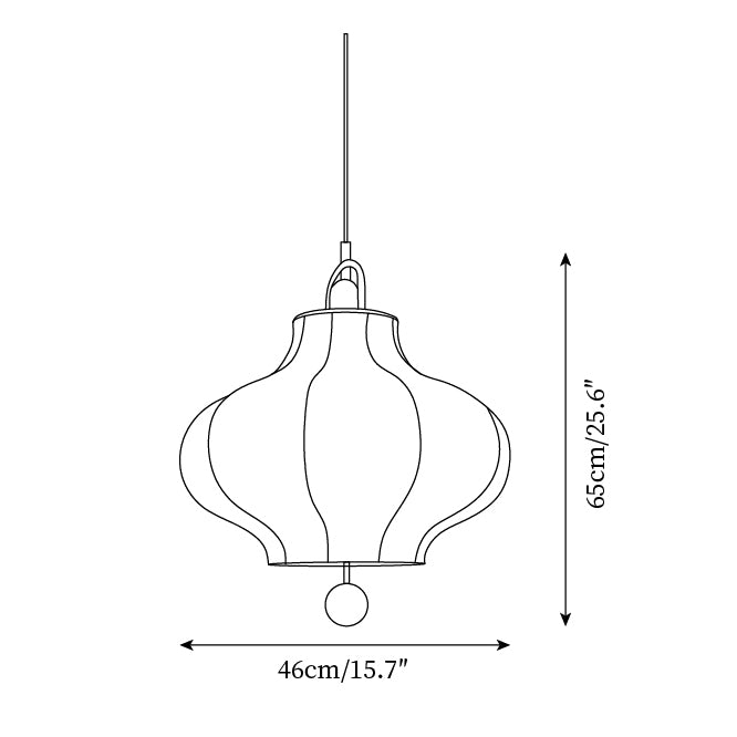 Soli Fabric Pendant Lamp