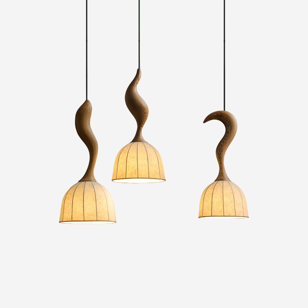 Solia Wooden Pendant Lamp