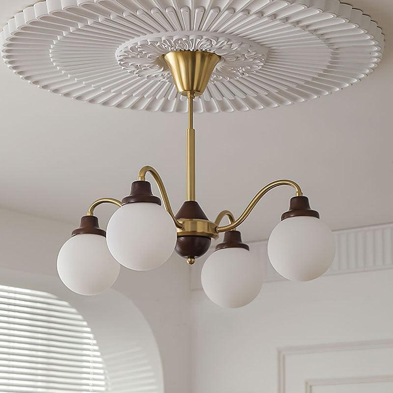 Solid Wood Magic Bean Chandelier – detail 5